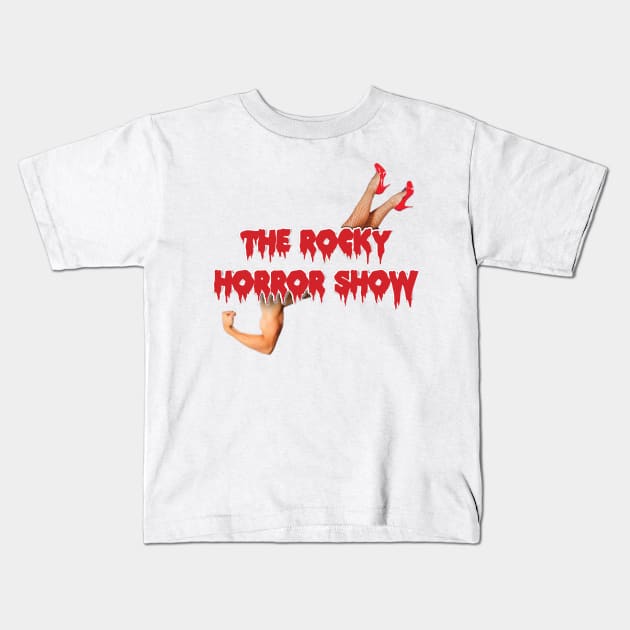 the rocky horror show Kids T-Shirt by kaefshop